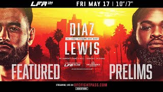 LFA 184 *LIVE PRELIMS* | THREE Exclusive MMA Fights | Live from Los Angeles