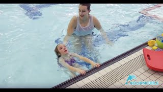 Swimming Lessons for Kids: Back Gliding, Kicking and Back Stroke Arms