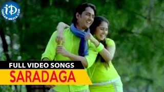 Oye Movie Songs - Saradaga Video Song || Siddharth, Shamili || Yuvan Shankar Raja