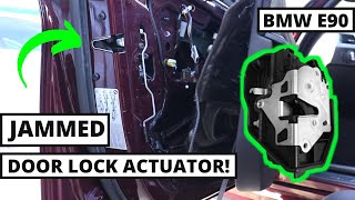 BMW E90 Door Lock Actuator Replacement DIY