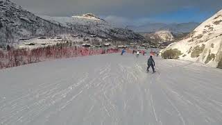 Hemsedal - Slope 16 Veslebreidalen. Sunny