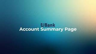Edit Accounts Views, Nicknames, & Settings | UBank Business Online Banking