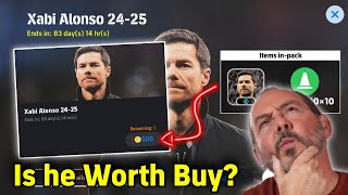 Purchasing Xabi Alonso 24-25 Booster Manager in eFootball 25, Is he Worth Purchase, How good is he?