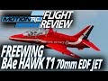 Freewing BAe Hawk T1 70mm EDF Jet - Flight Review - MotionRC