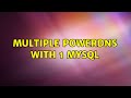 Multiple powerdns with 1 mysql