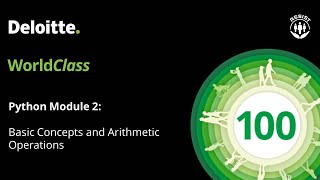 Python Module 2: Basic Concepts and Arithmetic Operations
