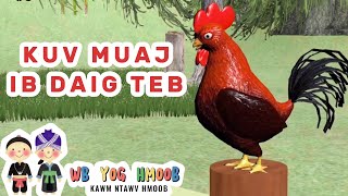 Kuv Muaj Ib Daig Teb #12 (Farm \u0026 Animals Song) - Nkauj Me Nyuam Yaus/Hmong Kids Nursery Rhyme Song