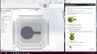 SolidWorks : Basic techniques : Revolve, Sweep and Patterns
