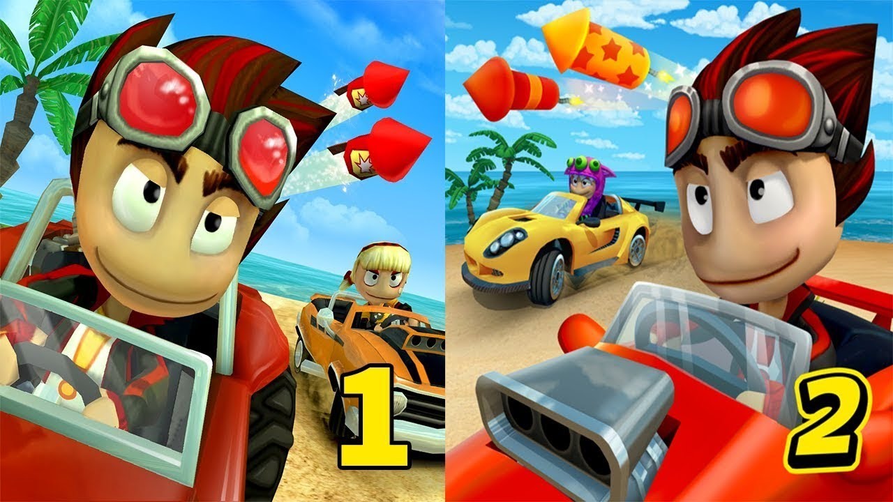 Beach Buggy Racing 2 Multiplayer With Friends | BBR2 Island Adventure # ...