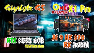 OneXPlayer X1 Pro Ai 9 HX 370 \u0026 Laptop RTX 3050 6GB Test 8 Game