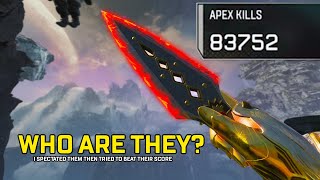 Spectating a 83,752 Kill Mystery Movement Pro In Apex Legends