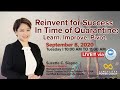 Reinvent for Success in Time of Quarantine: ​Learn. Improve. Pivot. (Free Webinar via Zoom)