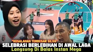 Cuma Di Senyumin Mega!! Amarah Silva Setelah Di Balas Mega Instan, Libero Gs Caltex Kena Sasaran