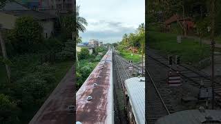 Train sky view Negombo Sri lanka 😱😱Experiment Achcharu #Experiment #train #shots