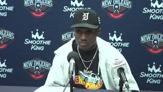Jared Harper on efficient night in limited minutes | Pelicans-Grizzlies Postgame 4/9/22