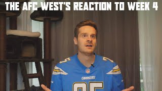 The AFC West's Reaction to Week 4