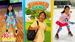 Ryan Leaves for Camp and Emma and Kate's Fun Summer Adventures