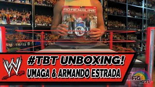 TBT UNBOXING WWE Jakks Adrenaline Umaga & Armando Alejandro Estrada Action Figure Toy Review!