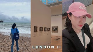 Ep 6 런던여행 브이로그 II 🇬🇧 | 코돌트 갤러리 | 세븐 시스터즈 | 브라이튼 | London vlog | 여기 트래블 | 세미 패키지