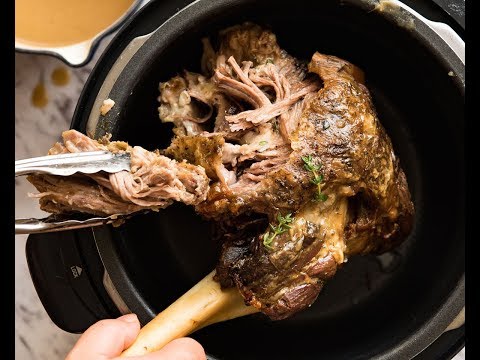 Slow Cooker Roast Lamb Leg Slow Cooker Roast Lamb Leg