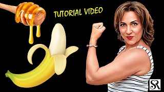 Banana and lemon Recipe ❤️ Homemade Energy juice. Tutorial video