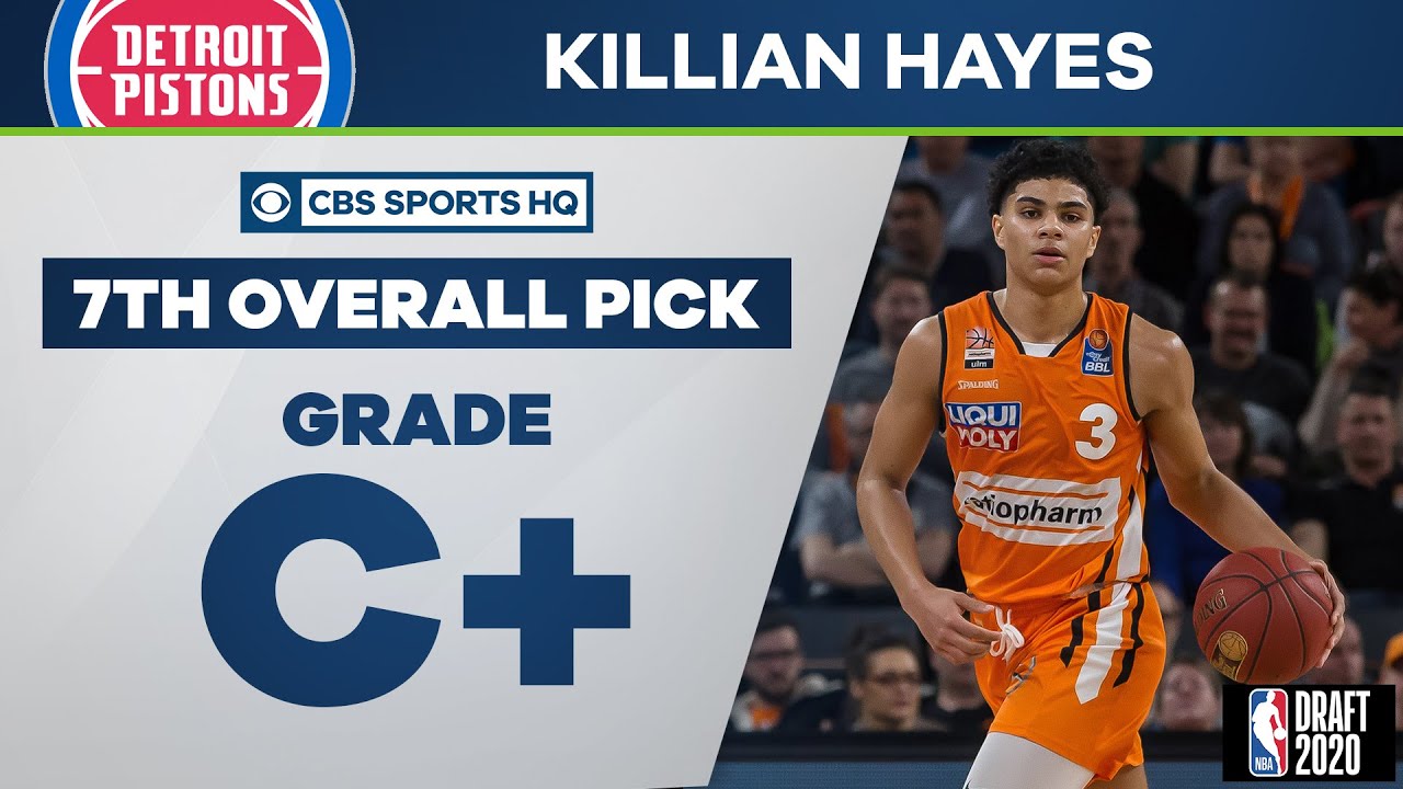 Detroit Pistons Select Killian Hayes With The 7th Overall Pick | 2020 ...