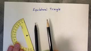 Geometric Constructions - Equilateral Triangle
