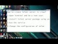 How to create Telnet server in Linux?