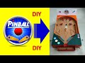 How to Make a Pinball Toy From Cardboard