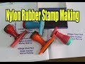 Polymer #Rubber #stamp #making business - No Machine!