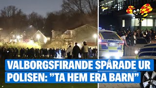 Kaos på valborg i Stockholm – ”tusentals” berusade på Enskedefältet