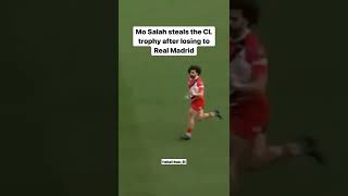 Mo Salah after losing to Madrid in Champions league 😂#shorts #funnymoments
