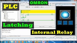 Fungsi Latching dan Internal Relay pada PLC OmRon