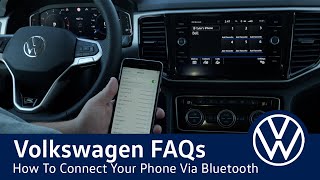 Leavens VW FAQ - How To Pair Your Phone Via Bluetooth.