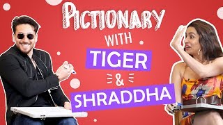 Tiger & Shraddha's FUNNIEST Pictionary | Riteish Deshmukh | Baaghi 3