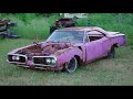 more muscle cars and more junkyard dreams