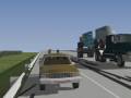 Trucking accident animation near Gary IN