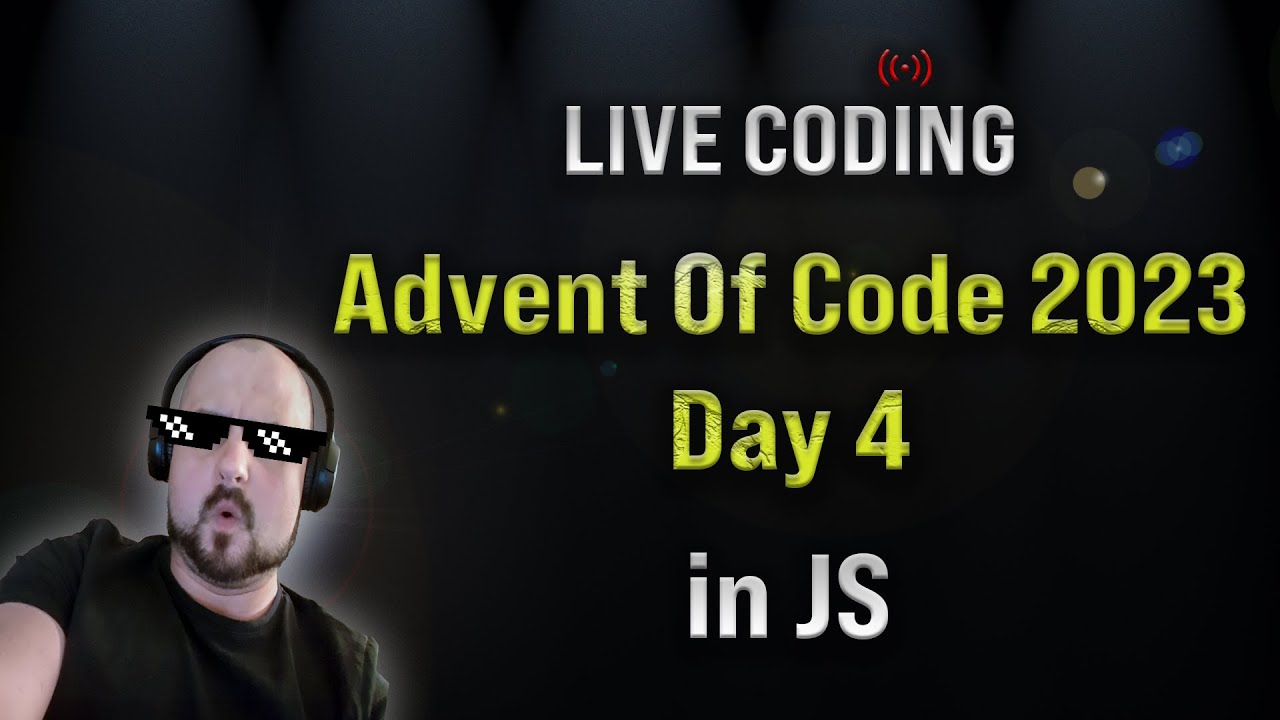 Live Coding Advent Of Code 2023 Day 4 Youtube