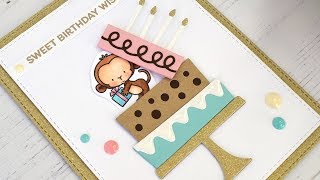 Creating an Interactive Birthday Cake Card