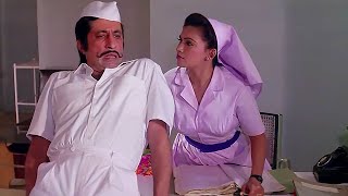 Nurse के साथ छेड़खानी कर रहा Ward Boy Shakti Kapoor Dhamaal Comedy Scene - Chunky Pandey, Sanjay Dutt