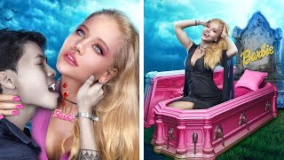 Barbie Beauty Transformation With Gadgets and Hacks! Barbie in Jail! Barbie vs Vampire!