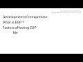 what is edp and shg lecture 7