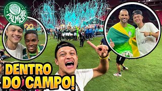 PALMEIRAS CAMPEÃO DA SUPERCOPA DO BRASIL E EU TAVA DENTRO DO CAMPO!! Palmeiras 4 x 3 Flamengo
