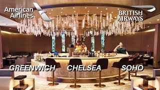 The Greenwich, Soho \u0026 Chelsea lounges at JFK (BUSINESS \u0026 FIRST CLASS)