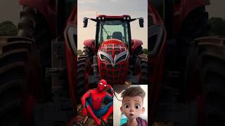 powerful tractor avengers #viral #marvel #avengers #dc #trending #ironman #spiderman