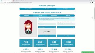 Instagram Aylık Türk Bot Beğeni Satın Al