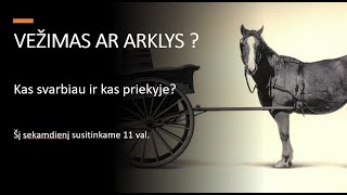 ARKLYS AR VEŽIMAS ? 1 dalis. Audrius Putvinskas