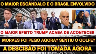 EFEITO TRUMP O MAIOR ESCÂNDALO MORAES NÃO É PERDOADO E A DECISÃO FOI TOMADA AGORA O ADEUS?