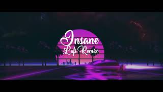 Insane (Lofi Remix) -AP Dhillon || Slowed & Reverb || Punjabi Lofi Song 2021