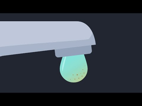 What causes color in drinking water?
